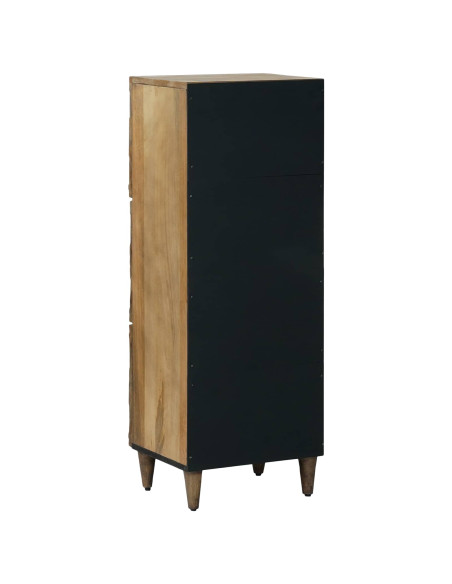 Mobile Alto Marrone 40 x 33,5 x 110 cm Legno di mango massello