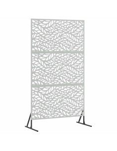 Schermo per Privacy Grigio 100 x 50 x 180 cm Acciaio 2