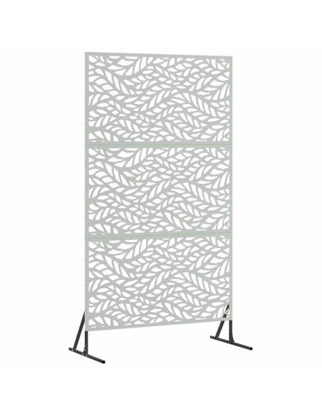 Schermo per Privacy Grigio 100 x 50 x 180 cm Acciaio