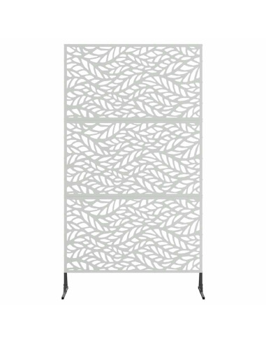 Schermo per Privacy Grigio 100 x 50 x 180 cm Acciaio