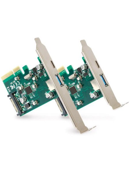 PCIE LOW USB 3.1 C + USB 3.1 A