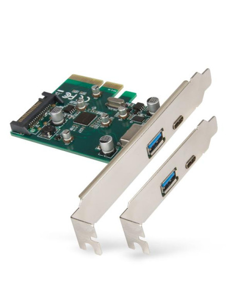 PCIE LOW USB 3.1 C + USB 3.1 A