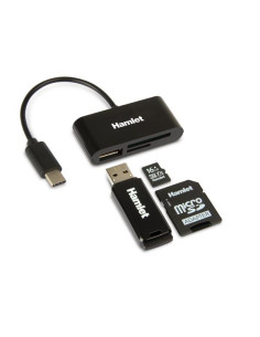 LETTORE MEMORIE SD-MICRO SD - USB C 2