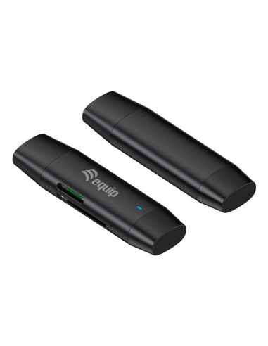 Equip 245462 lettore di schede USB 3.2 Gen 1 (3.1 Gen 1) Type-A/Type-C Nero