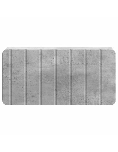 Mobiletto da notte a muro Grigio Cemento 49 x 34,5 x 24 cm