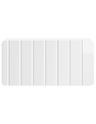 Mobiletto da notte a muro Bianco Lucido 49 x 34,5 x 24 cm