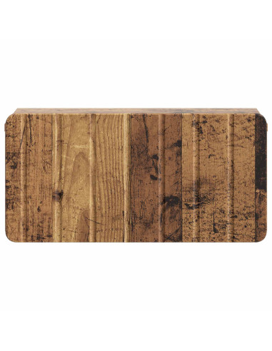 Mobiletto da notte a muro Legno antico 49 x 34,5 x 24 cm
