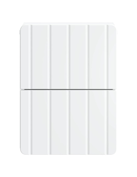 Mobiletto da notte a muro 2 pcs Bianco 33 x 34,5 x 43 cm