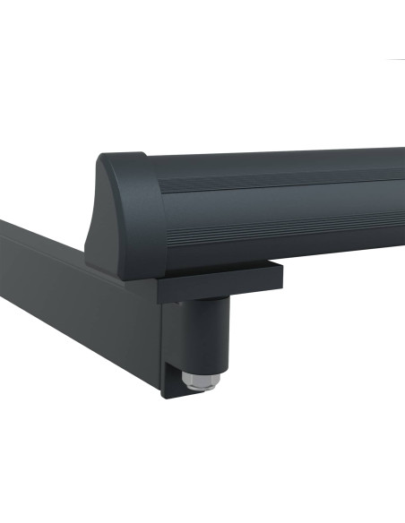 Telaio per tende da sole retrattile manuale Antracite 3 x 2 m