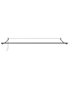 Telaio per tende da sole retrattile manuale Antracite 4 x 2 m 2