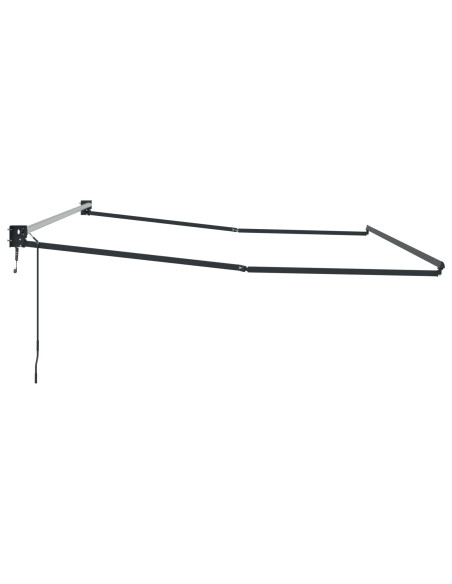 Struttura della tenda elettrica retrattile Antracite 4 x 2 m