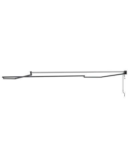Struttura della tenda elettrica retrattile Antracite 4 x 2 m