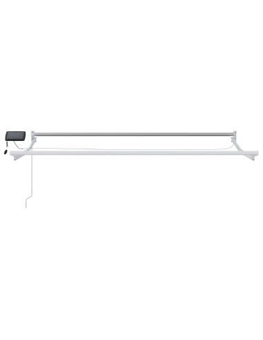 Struttura della tenda elettrica retrattile Bianco 3,5 x 2 m
