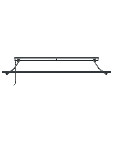 Tenda Retrattile Antracite 300 x 250 cm Poliestere e Alluminio