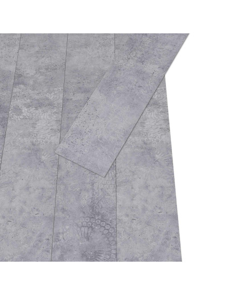 Tavole per Pavimenti 18 pcs Grigio 5,26 m² PVC