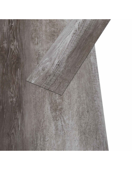 Tavole per Pavimenti 18 pcs Marrone 5,26 m² PVC