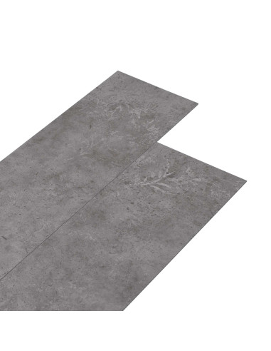 Tavole per Pavimenti 36 pcs Grigio Cemento 5,02 m² PVC