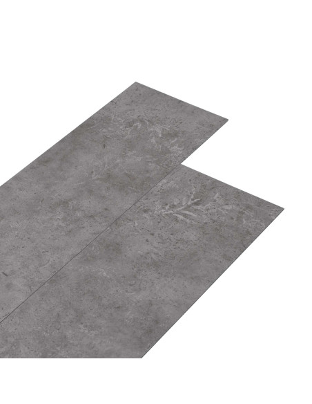 Tavole per Pavimenti 36 pcs Grigio Cemento 5,02 m² PVC