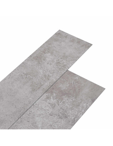Tavole per Pavimenti 36 pcs Grigio Terra 5,02 m² PVC