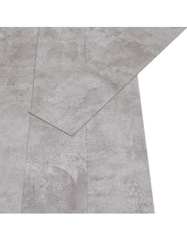 Tavole per Pavimenti 36 pcs Grigio Terra 5,02 m² PVC