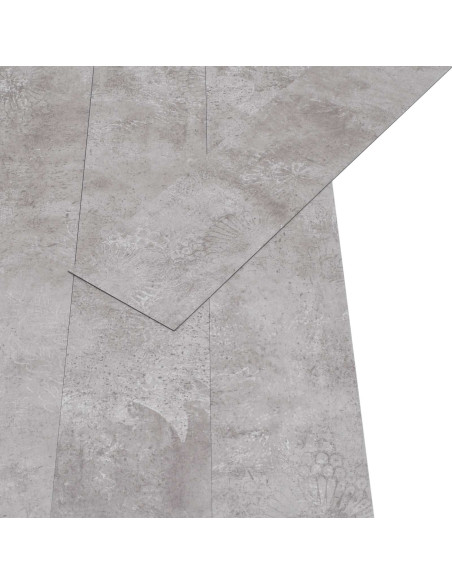 Tavole per Pavimenti 36 pcs Grigio Terra 5,02 m² PVC