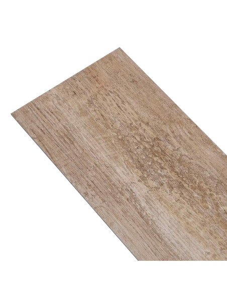 Tavole per Pavimenti 36 pcs Marrone 5,02 m² PVC