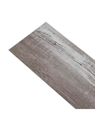 Tavole per Pavimenti 36 pcs Marrone 5,02 m² PVC