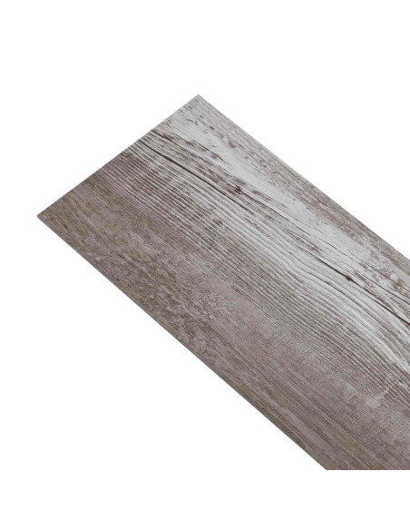 Tavole per Pavimenti 36 pcs Marrone 5,02 m² PVC