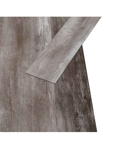 Tavole per Pavimenti 36 pcs Marrone 5,02 m² PVC