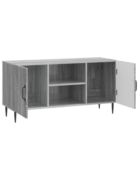 Mobile TV Grigio Sonoma 102 x 34,5 x 50 cm Legno ingegnerizzato