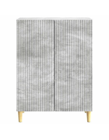 Credenza Grigio Cemento 66 x 34,5 x 90 cm Legno ingegnerizzato