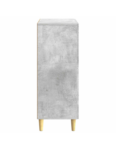 Credenza Grigio Cemento 66 x 34,5 x 90 cm Legno ingegnerizzato