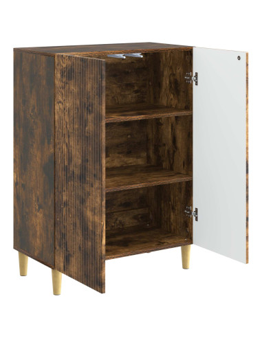 Credenza Rovere Fumo 66 x 34,5 x 90 cm Legno ingegnerizzato