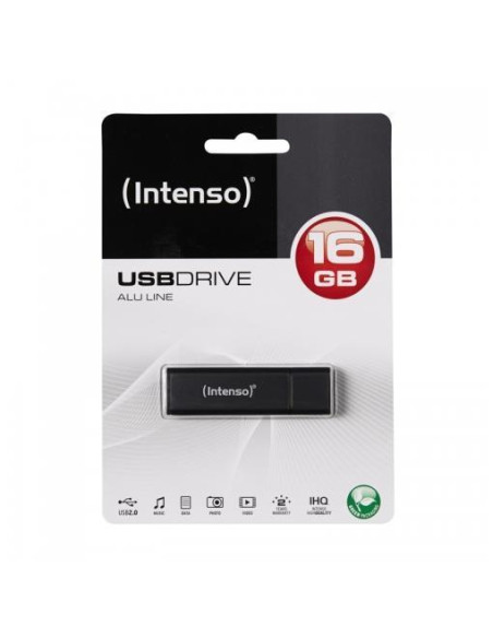 CHIAVETTA 16GB ANTRACITE USB 2.0