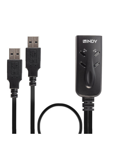 Lindy 32165 switch per keyboard-video-mouse (kvm) Nero