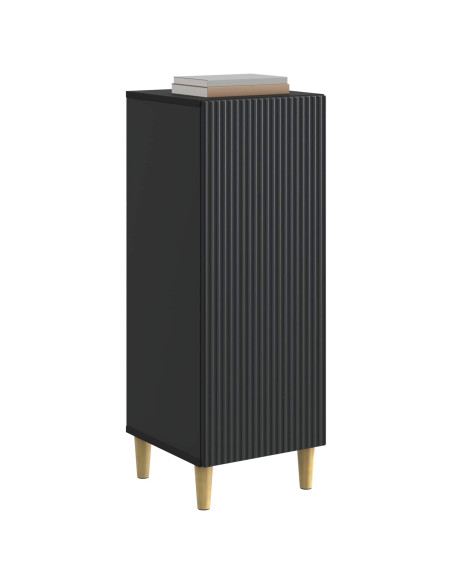 Credenza Nero 33 x 34,5 x 90 cm Legno ingegnerizzato
