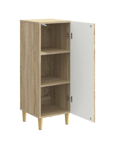 Credenza Rovere Sonoma 33 x 34,5 x 90 cm Legno ingegnerizzato