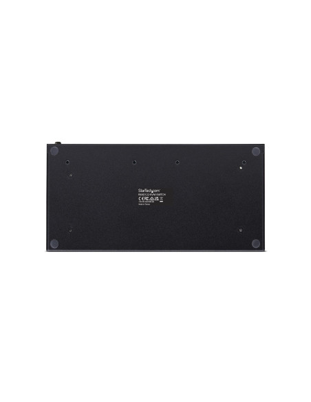 StarTech.com KVM Switch DisplayPort a 8 Porte con Kit Rack da 1U, 4K DP 1.2, hub USB a 4 Porte, Commutazione con Tasti a Scelta 