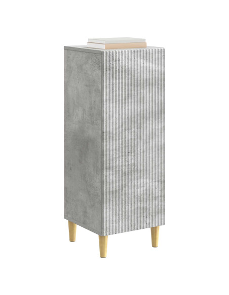 Credenza Grigio Cemento 33 x 34,5 x 90 cm Legno ingegnerizzato