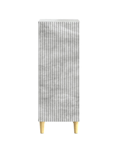 Credenza Grigio Cemento 33 x 34,5 x 90 cm Legno ingegnerizzato
