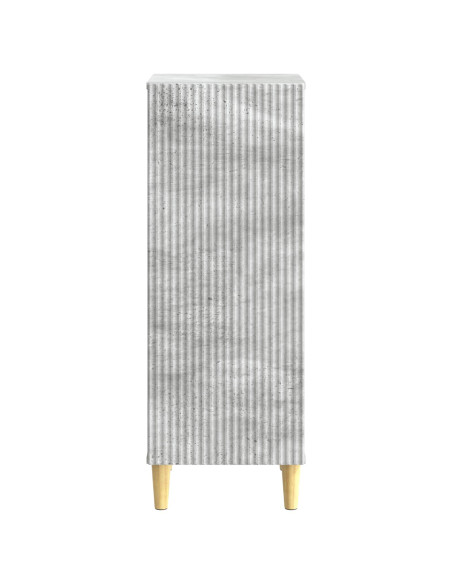 Credenza Grigio Cemento 33 x 34,5 x 90 cm Legno ingegnerizzato