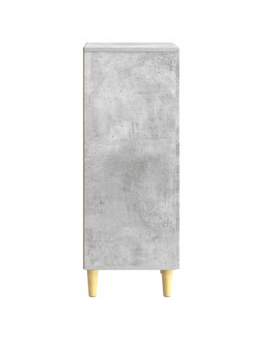 Credenza Grigio Cemento 33 x 34,5 x 90 cm Legno ingegnerizzato