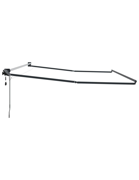 Struttura della tenda elettrica retrattile Antracite 4 × 3 m