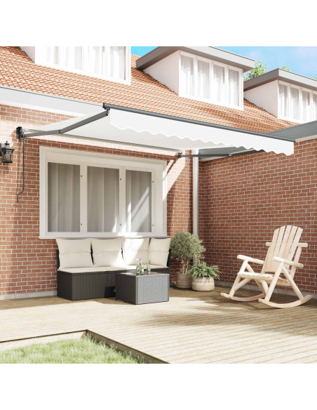 Tenda da Sole Bianco 300 x 250 x 165 cm Poliestere