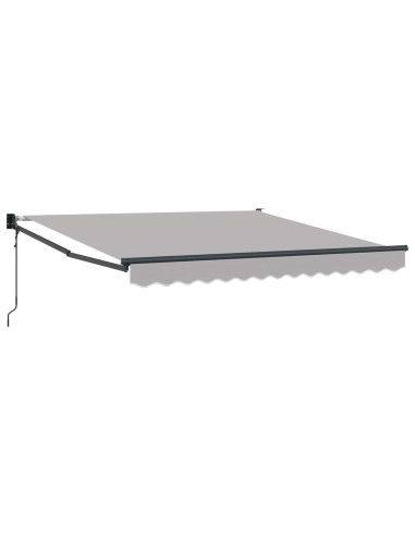 Tenda da Sole Grigio chiaro 300 x 250 x 165 cm Poliestere