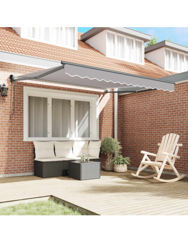 Tenda da Sole Grigio chiaro 300 x 250 x 165 cm Poliestere