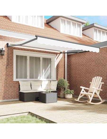Tenda da Sole Bianco 300 x 250 x 165 cm Poliestere