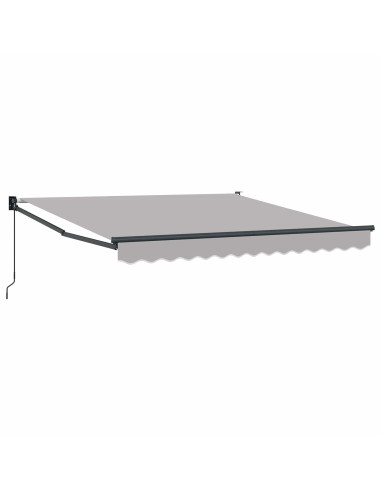 Tenda da Sole Grigio chiaro 300 x 250 cm Poliestere