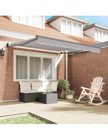Tenda da Sole Grigio chiaro 300 x 250 cm Poliestere