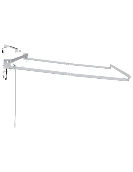 Struttura della tenda elettrica retrattile Bianco 3 x 2 m